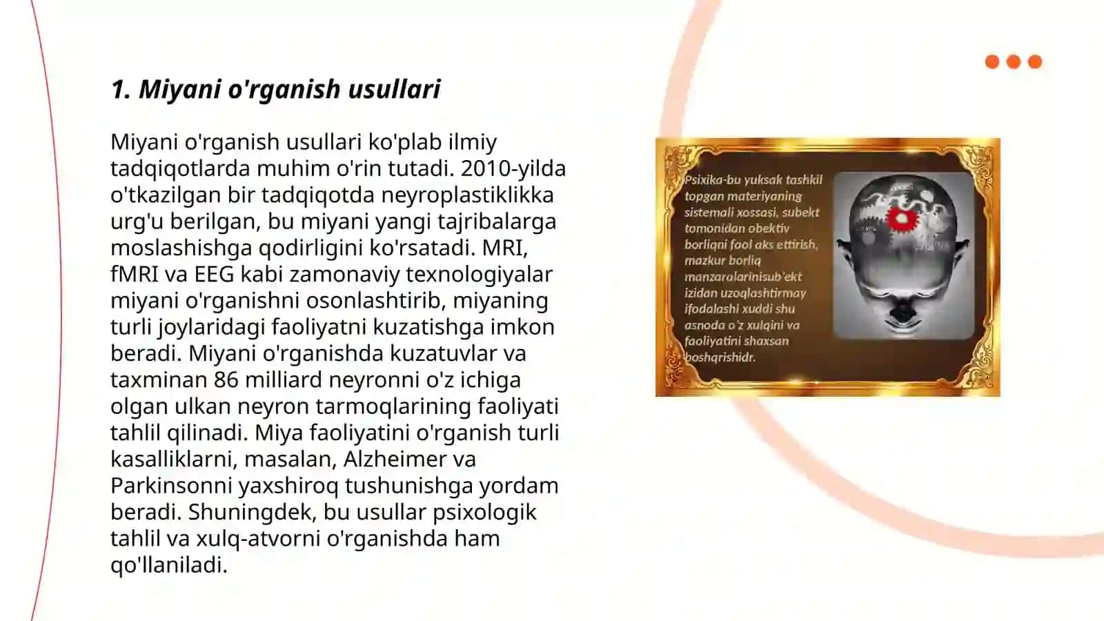 Miya va psixika 3
