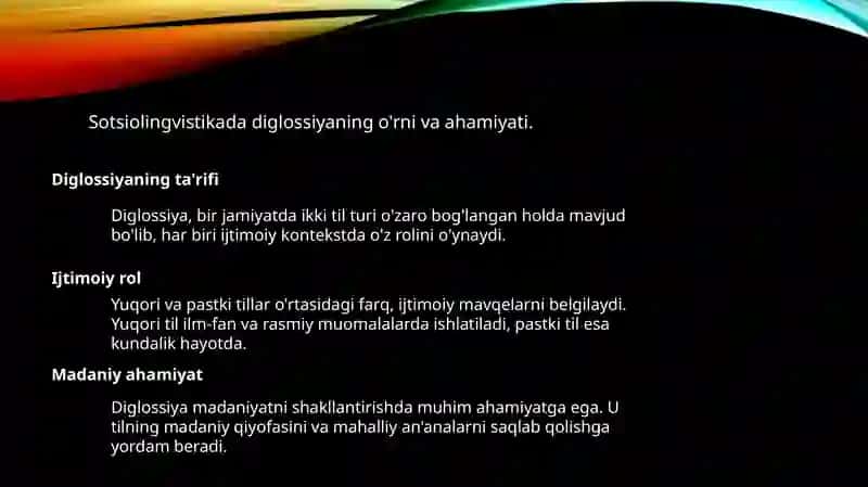 Diglossiya 3