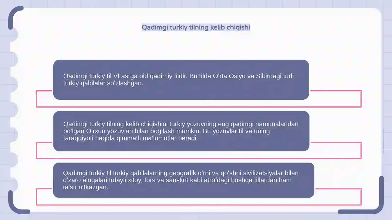 Qadimgi turkiy til va uning manbalari 3