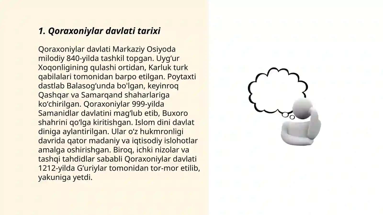 Qoraxoniylar 3