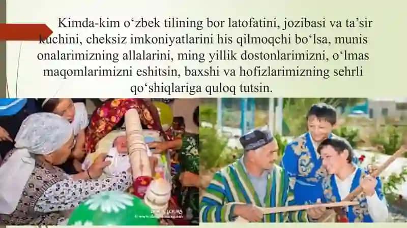 Ona tilim–millat tayanchi 3