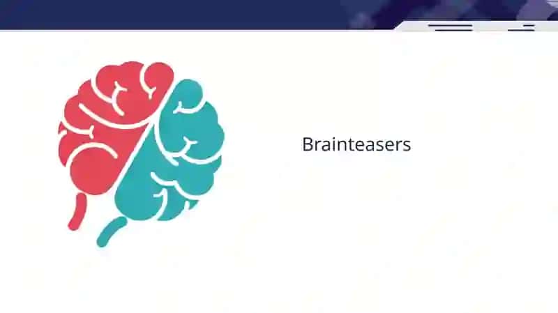 Brainteasers 3