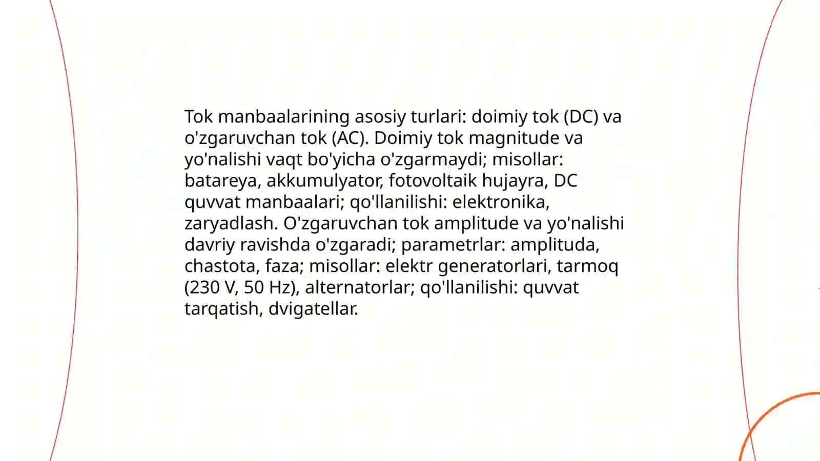 Tok manbaalari 3