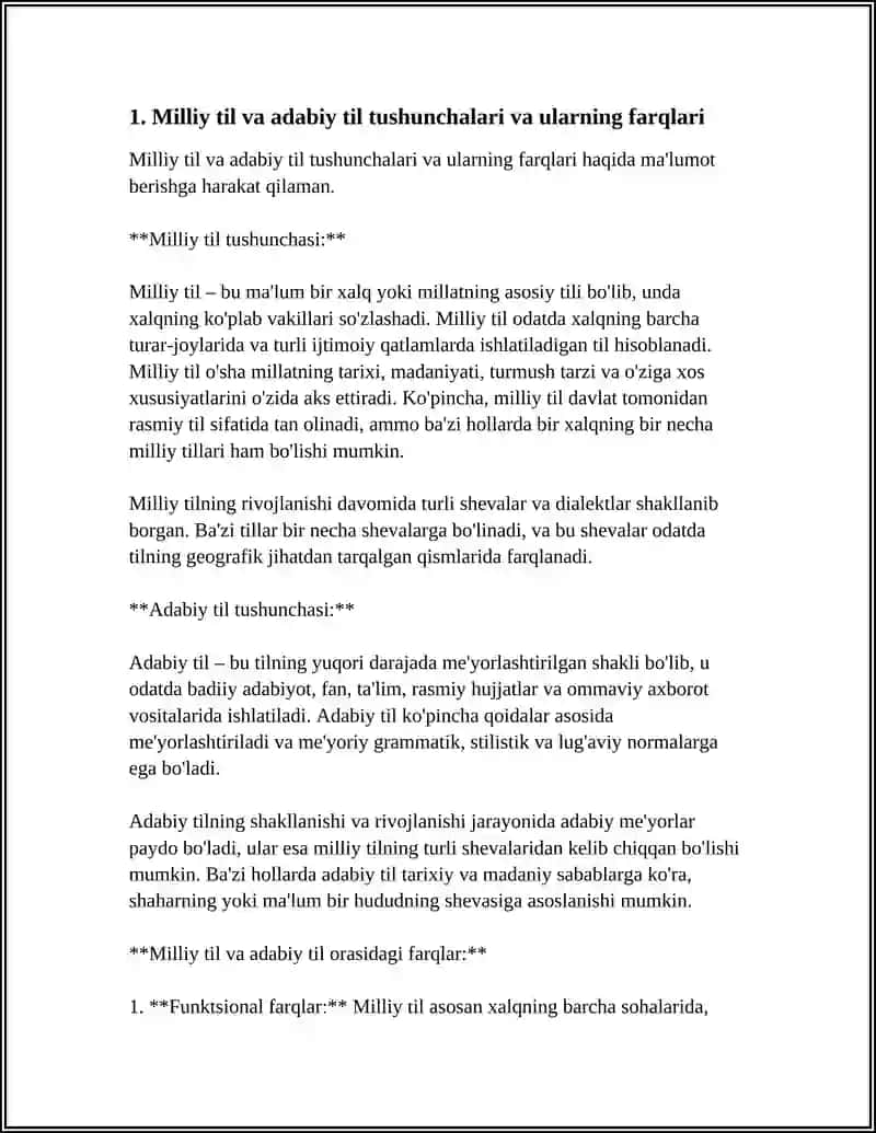 Milliy va adabiy til 3
