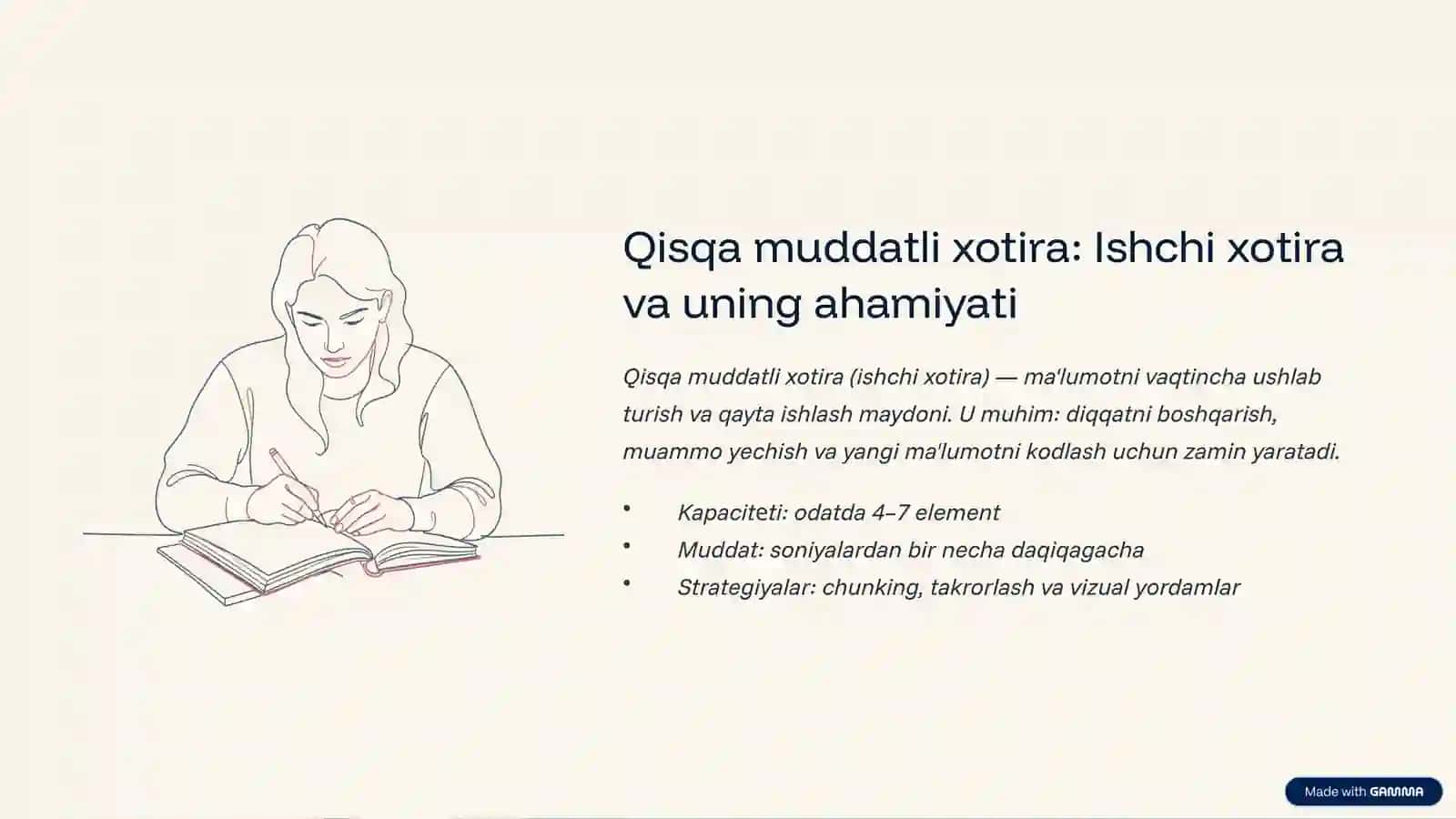 Xotira va uning turlari 3