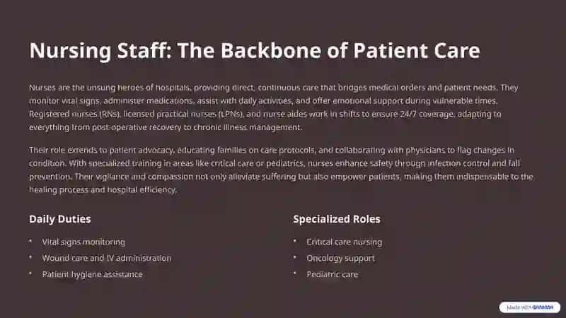 Understanding the Hospital Team: A Comprehensive Overview 3