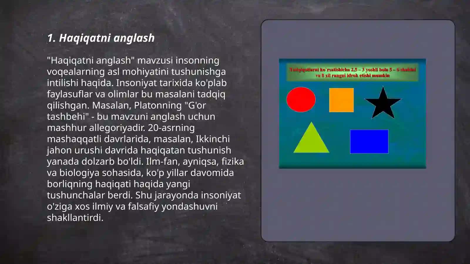 Haqiqatni anglash 3