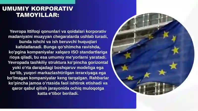 Yevropa korporativ madaniyati 3