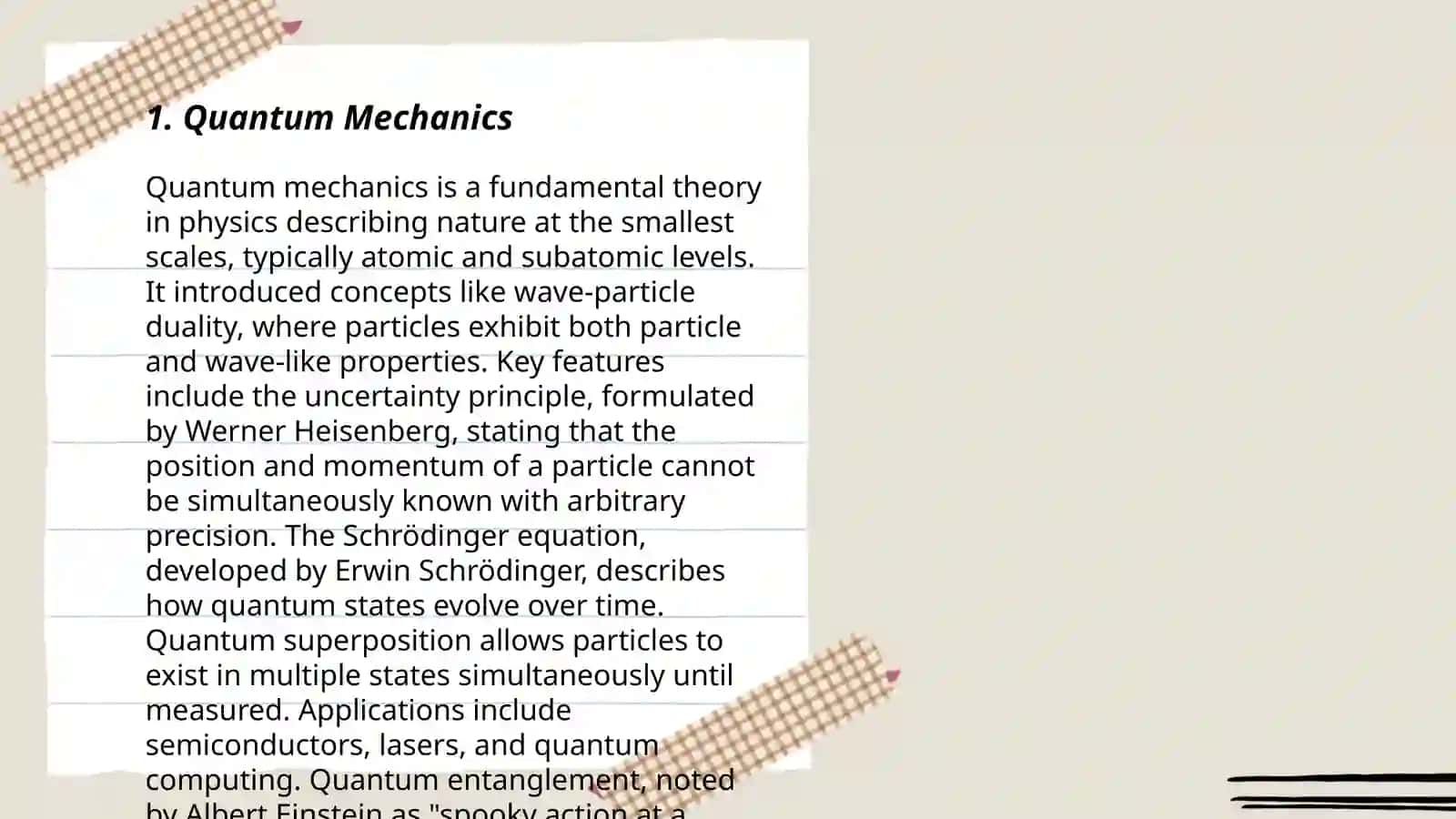 Quantum Mechanics 3