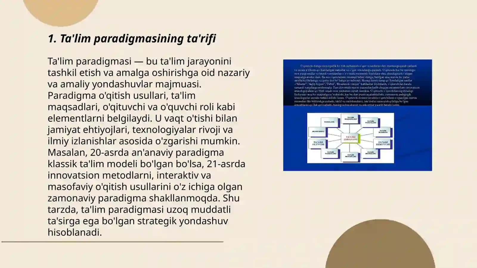 Ta'lim paradigmalari 3