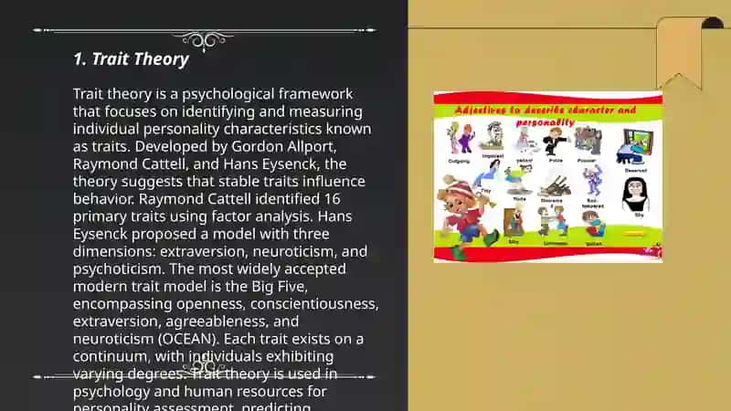 Trait Theory 3