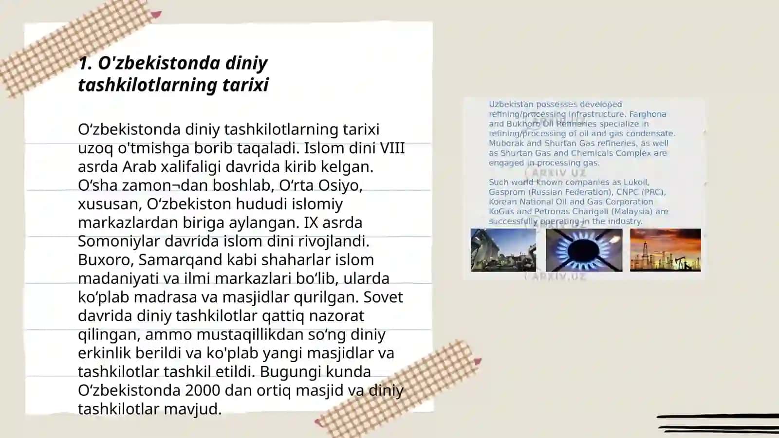 O'zbekistonda diniy tashkilotlarning tarixi 3