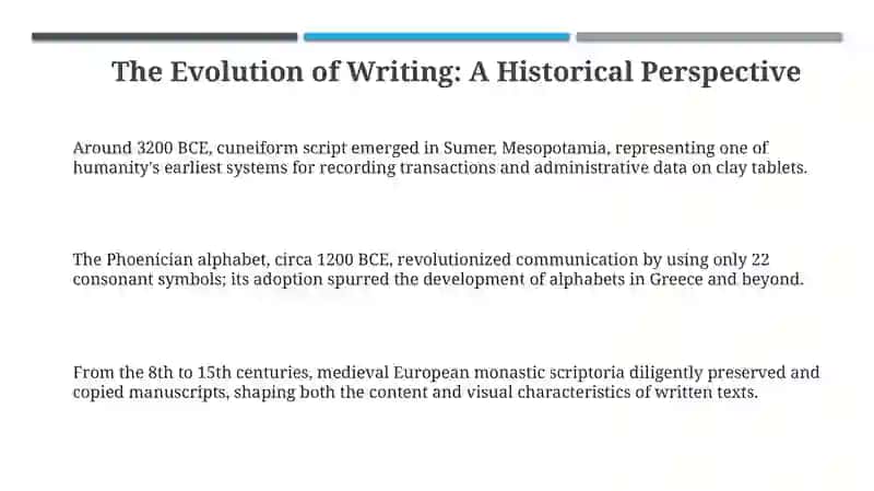 The development of writing skills 3