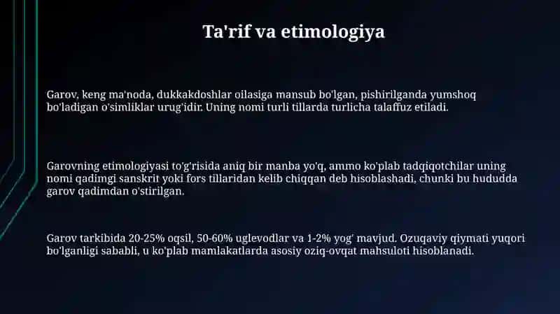 Garov 3