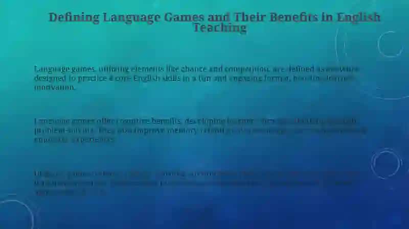 Language Games for English Teaching 3