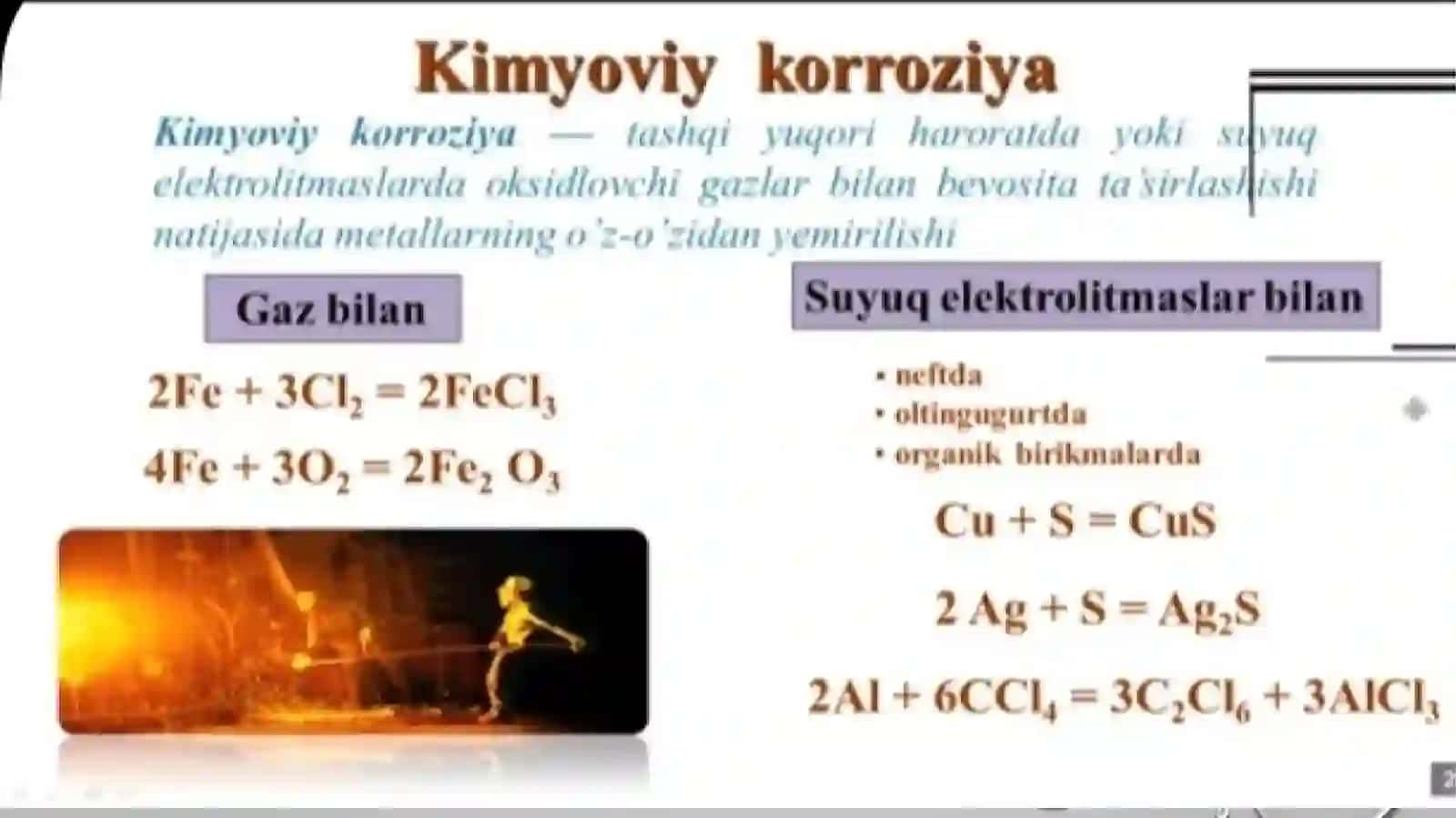 Kimyo yo’nalishi 105 guruh 3