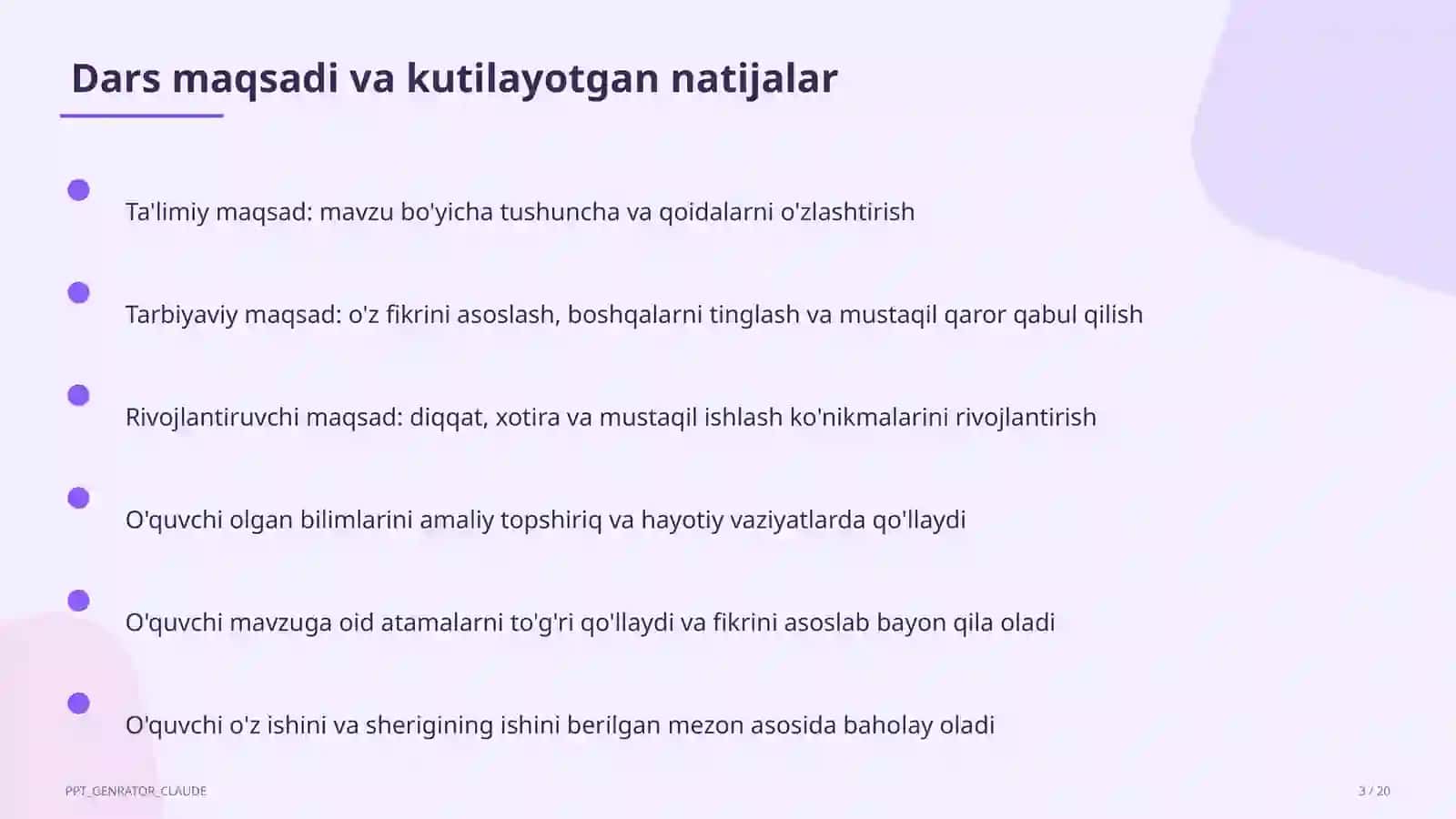 Boshlang'ich funksiya va integral (11-sinf) 3