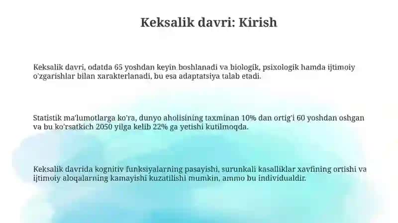 Keksalik davri 3