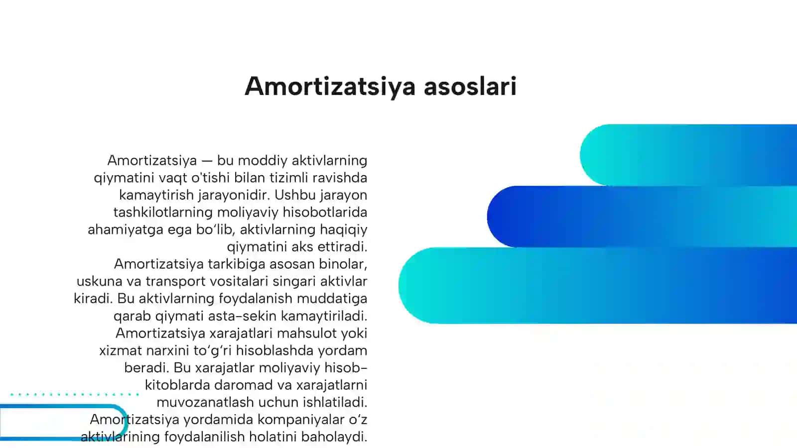AMORTIZATSIYA XARAJATLARI 3