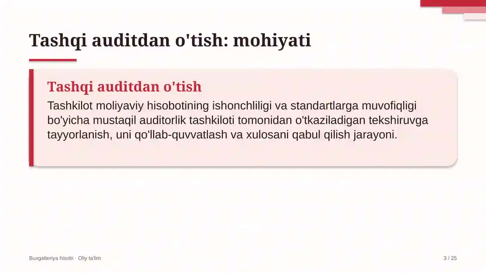 xalqaro yuk tashishda tashqi auditdan o'tish 6052 3