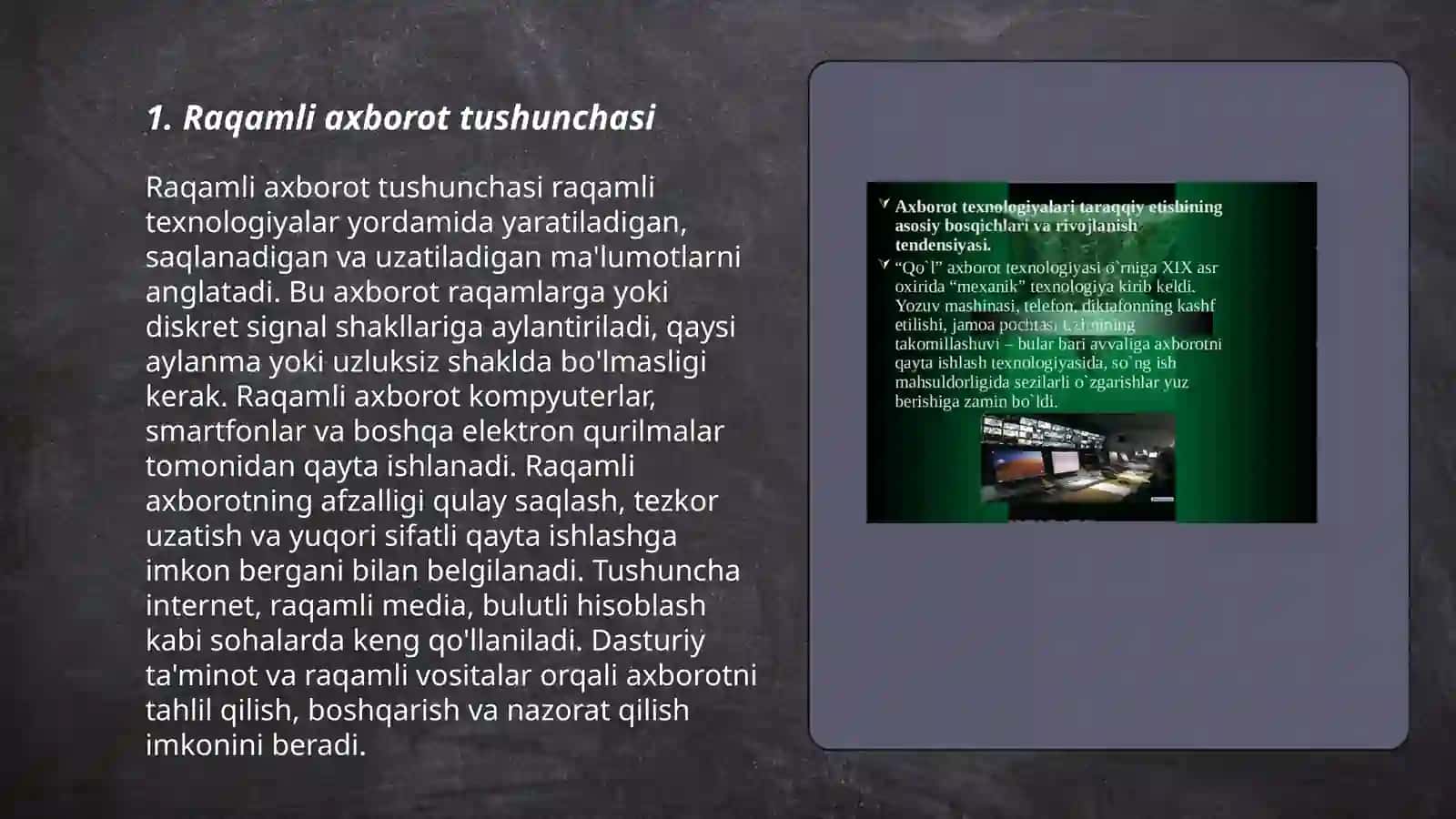 Raqamli axborot 3