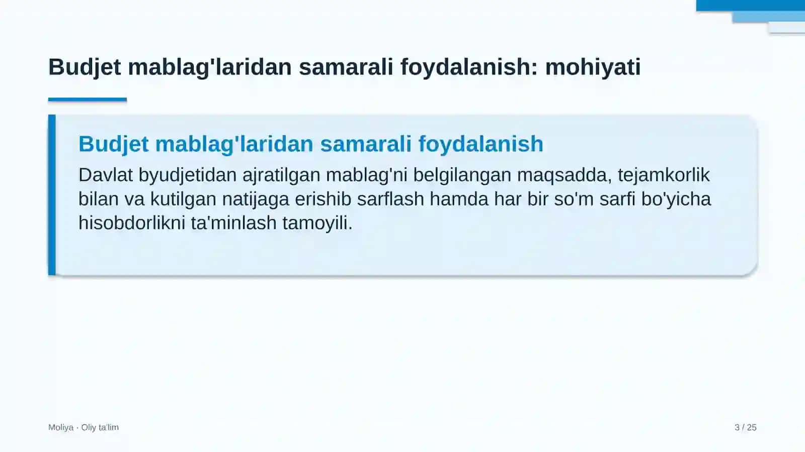 Bog'dorchilikda budjet mablag'laridan samarali foydalanish 3