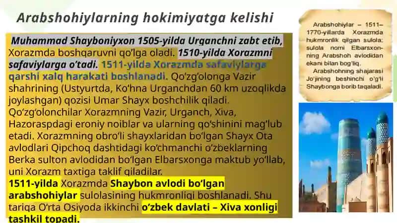 XIVA XONLIGINING TASHKIL TOPISHI 3