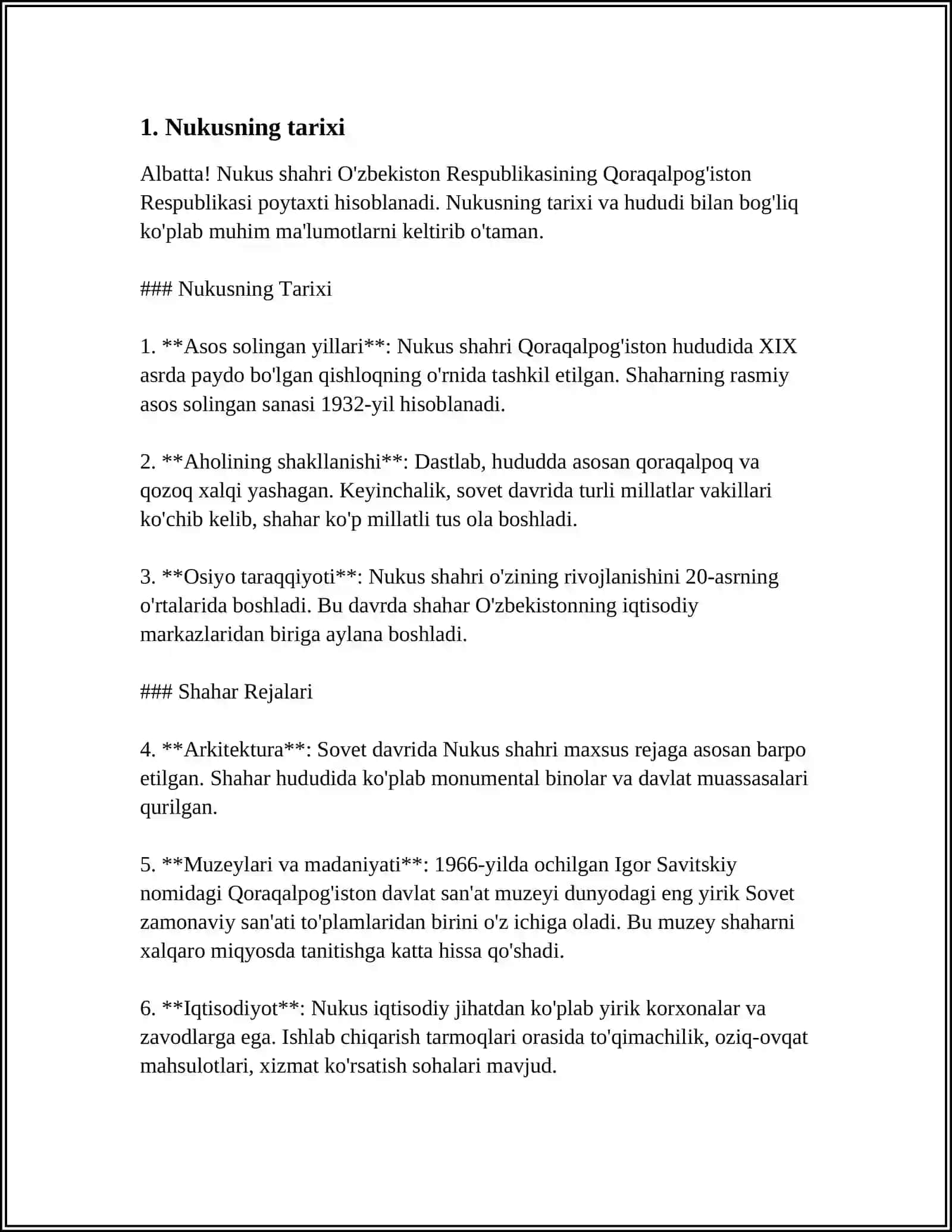 NUKUS GÕZAL SHAHAR 3