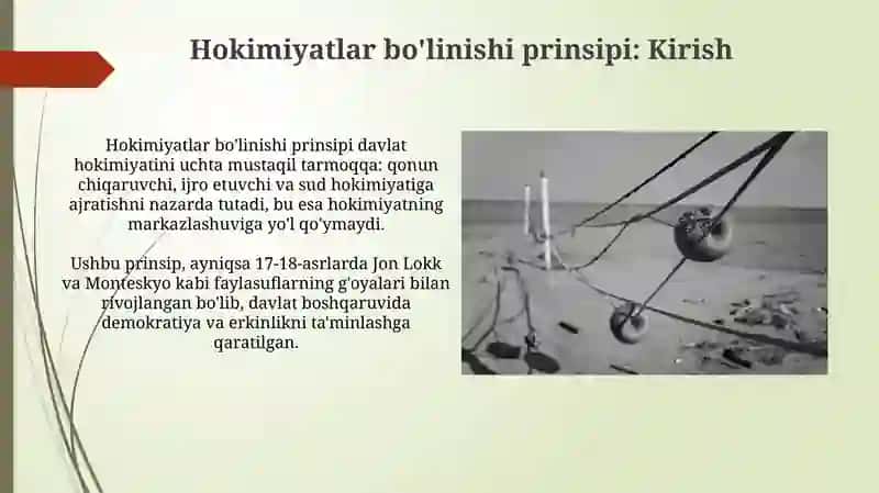 Hokimiyat boʻlinish prinsipi 3