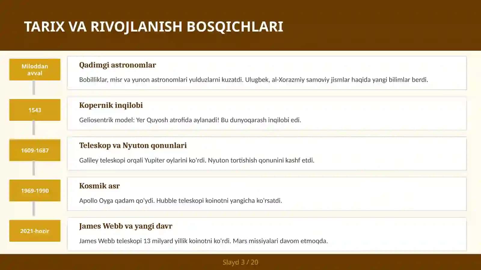 Yulduzlar Hayot Sikli 3