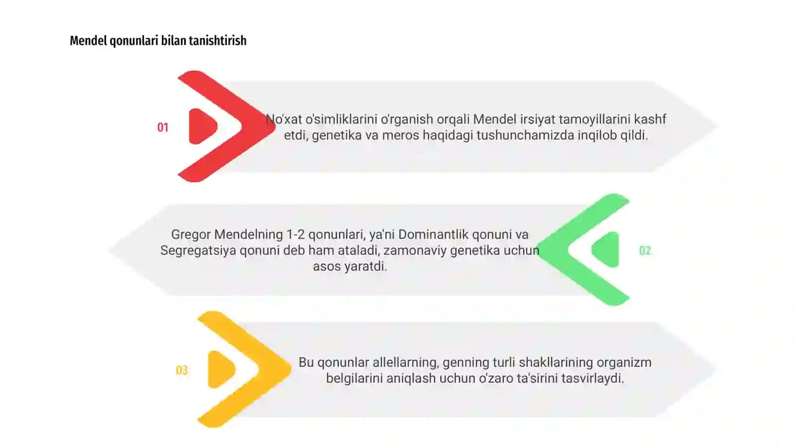 Allel genlarning o’zaro tasiri 3