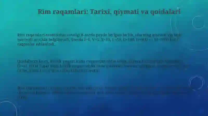 Rim raqamlari va Rim kalendari 3