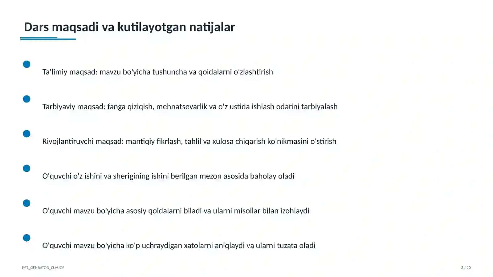 To'g'ri burchakli uchburchak xossalari (7-sinf) 3