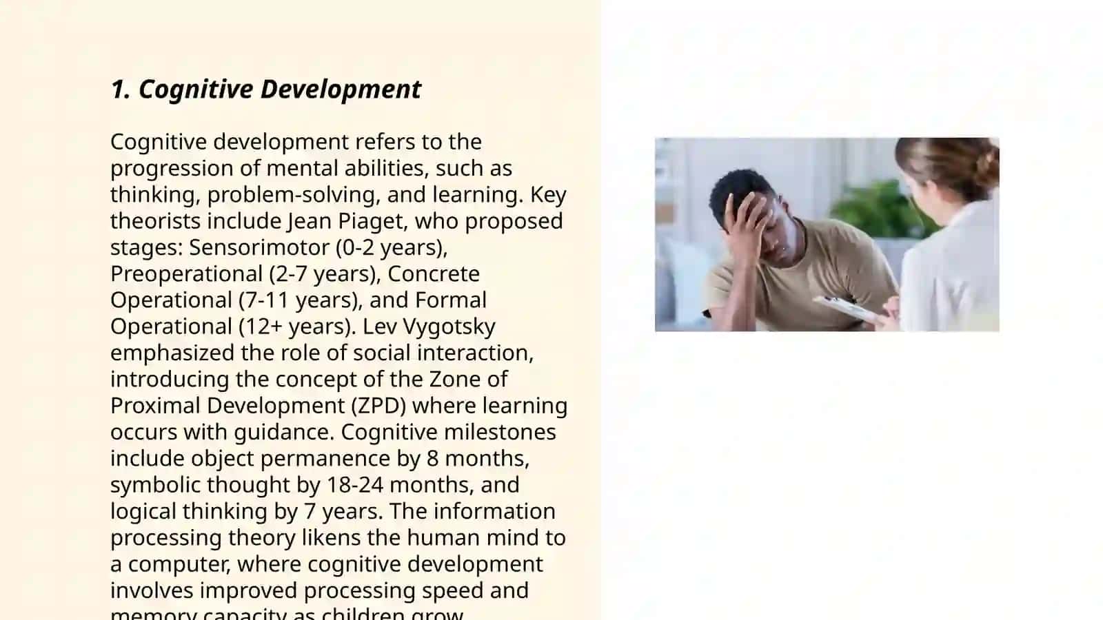 Laws of mental development 3