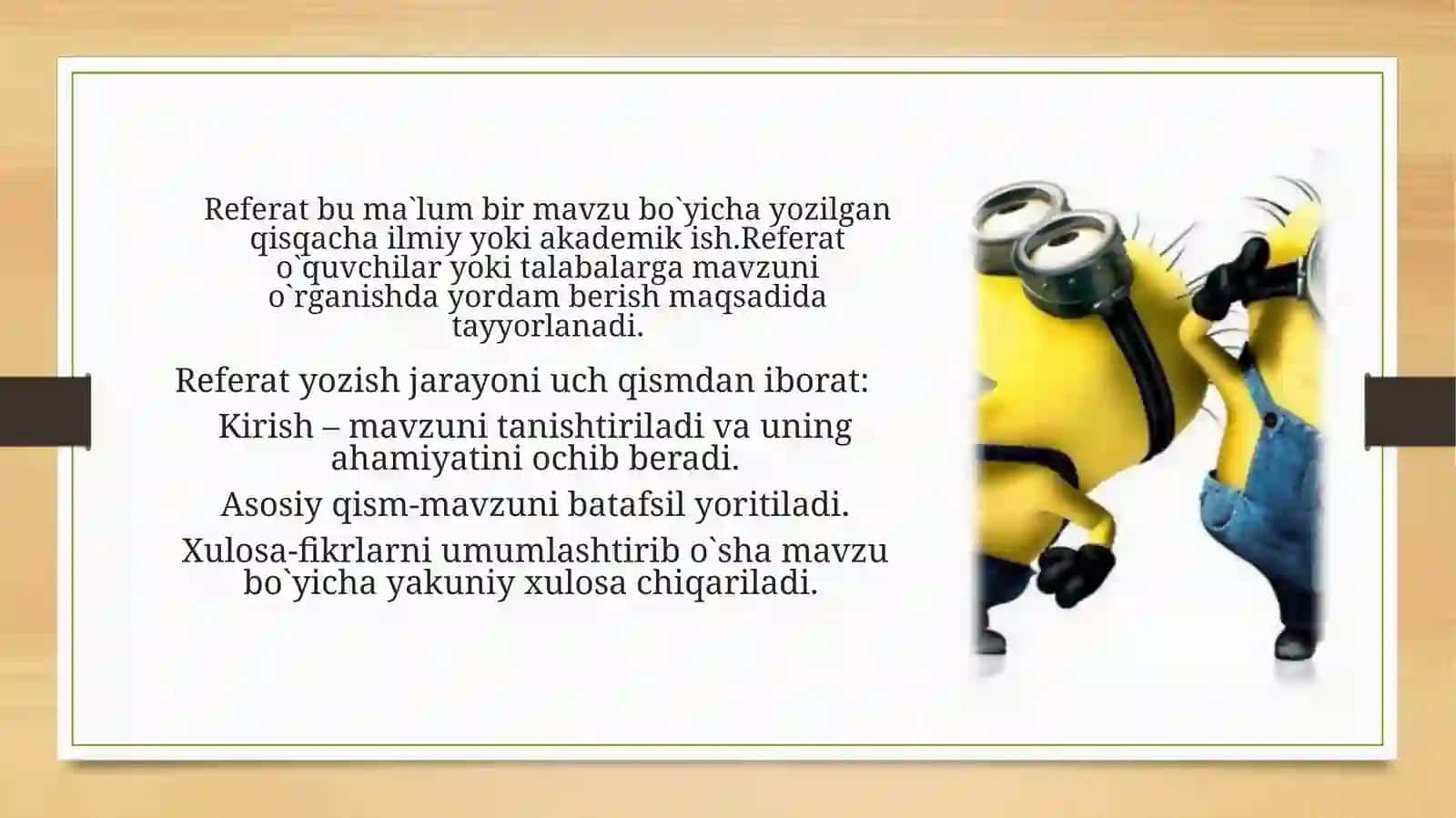 Referat Referat Turlari 3