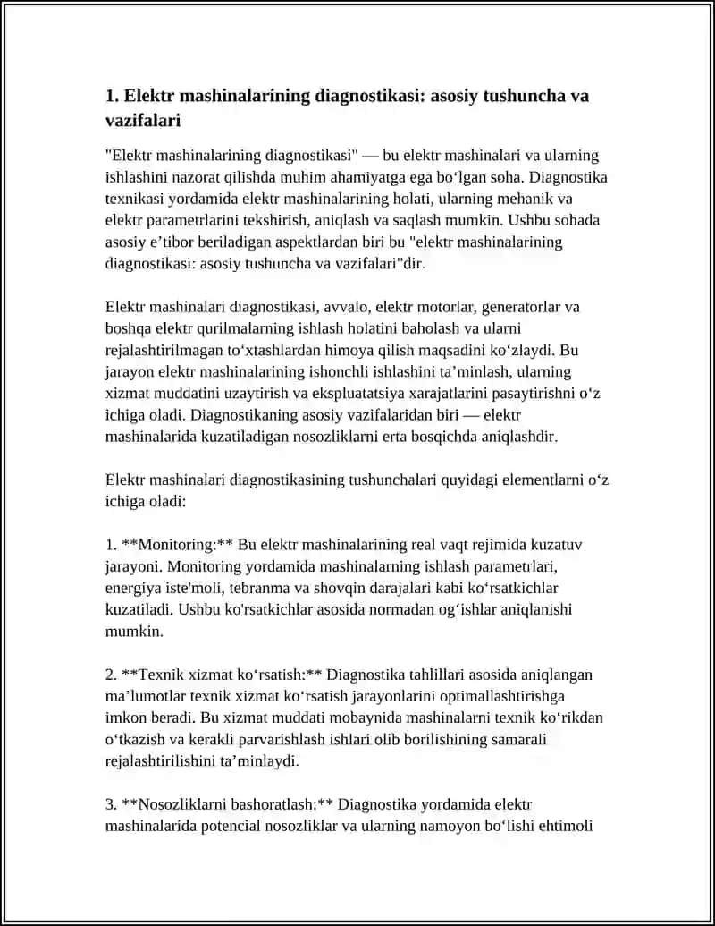 Elektr Mashinalarining Diagnostikasi 3