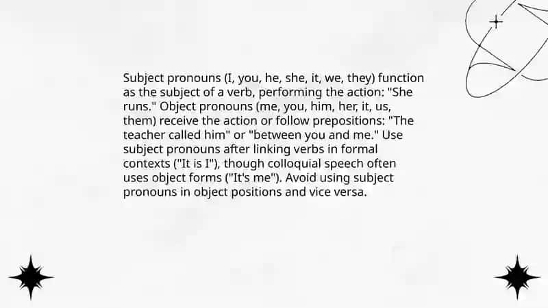 Pronouns 3