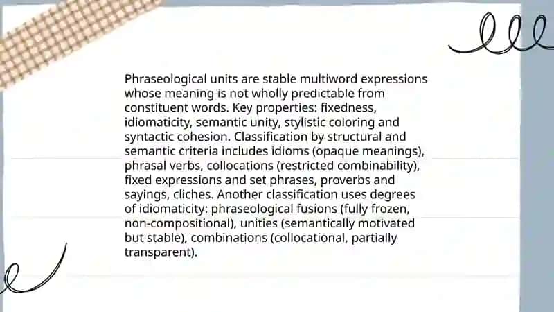 Phraseological Units 3