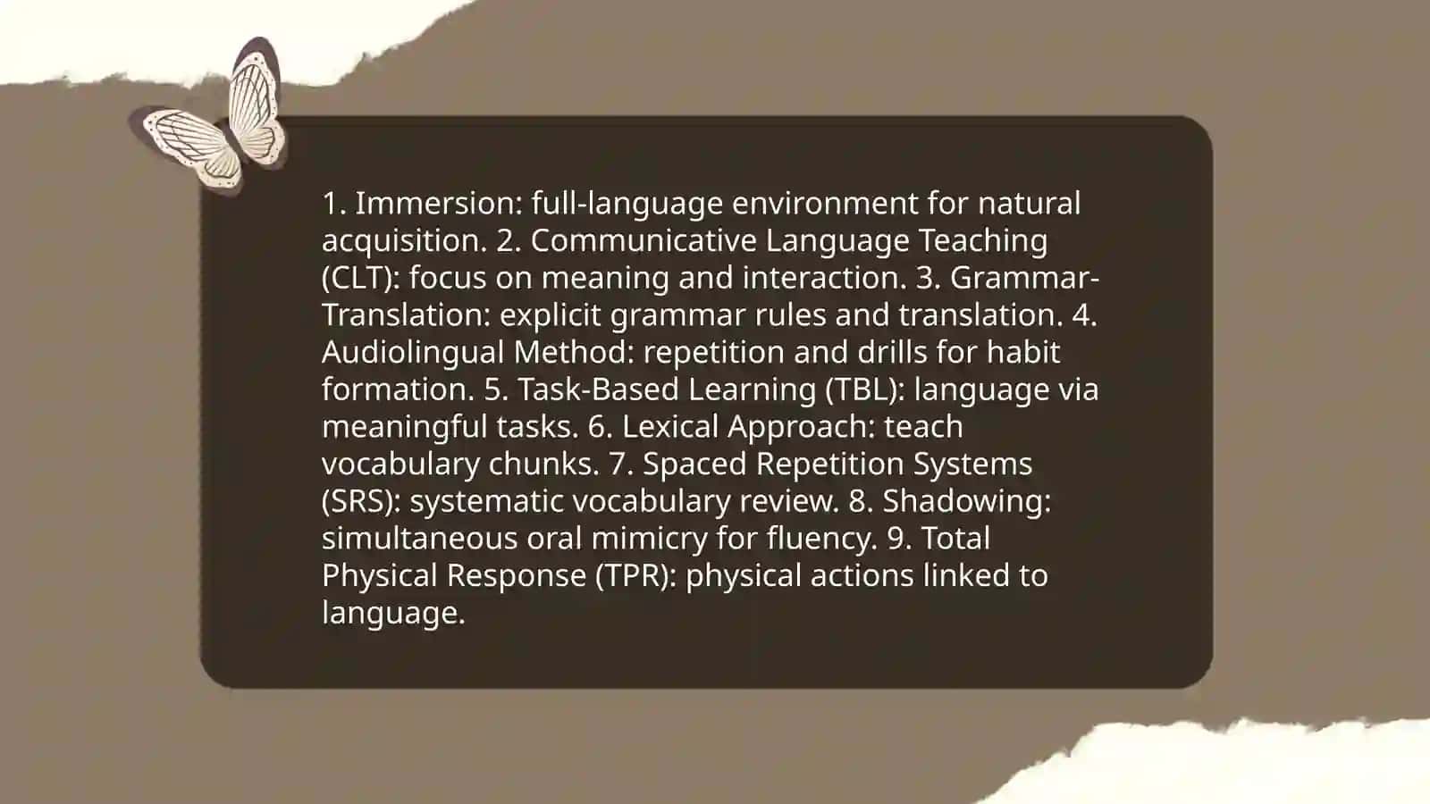 Methods of Learning Foreign Languages 3