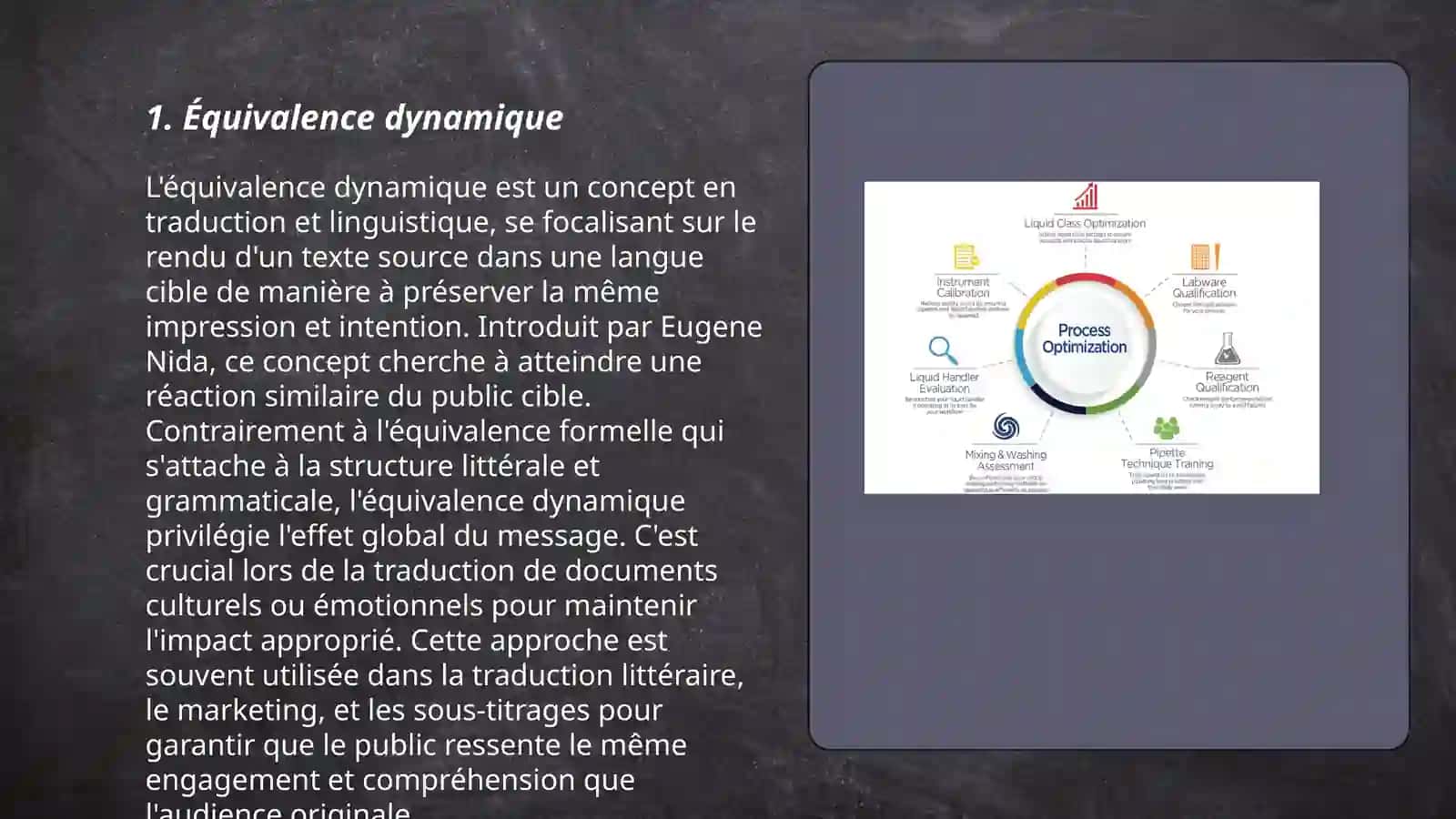 Procédés de traduction 3