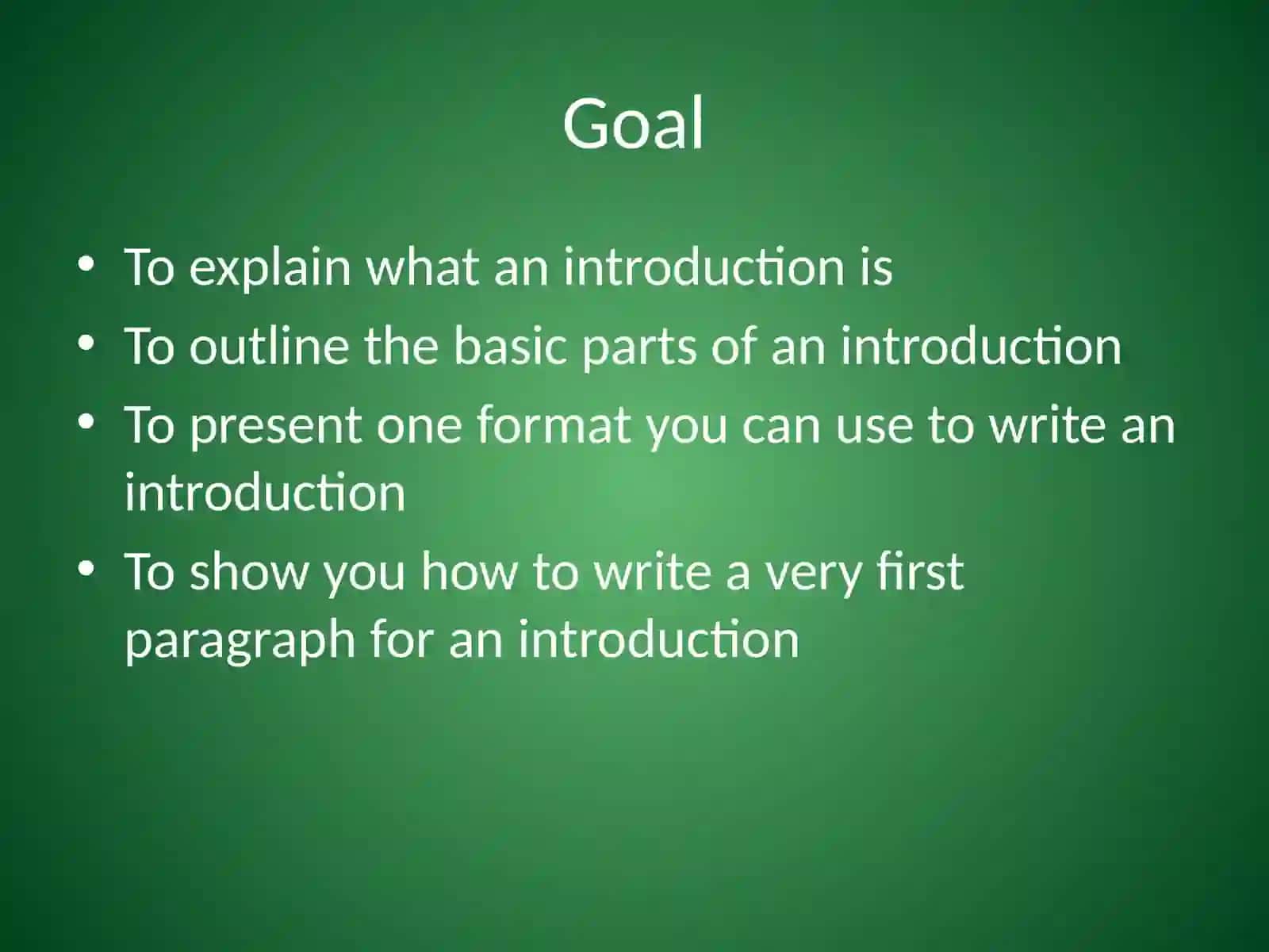 How to Write an Introduction 3