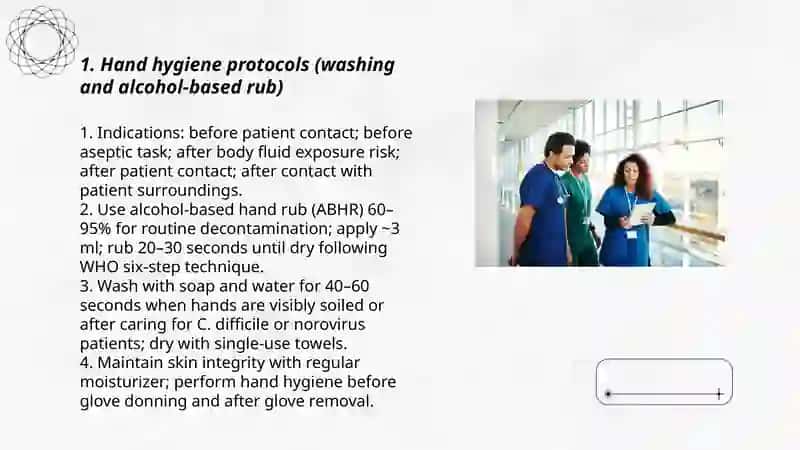 Hygiene Checklist for Hospital Workers 3