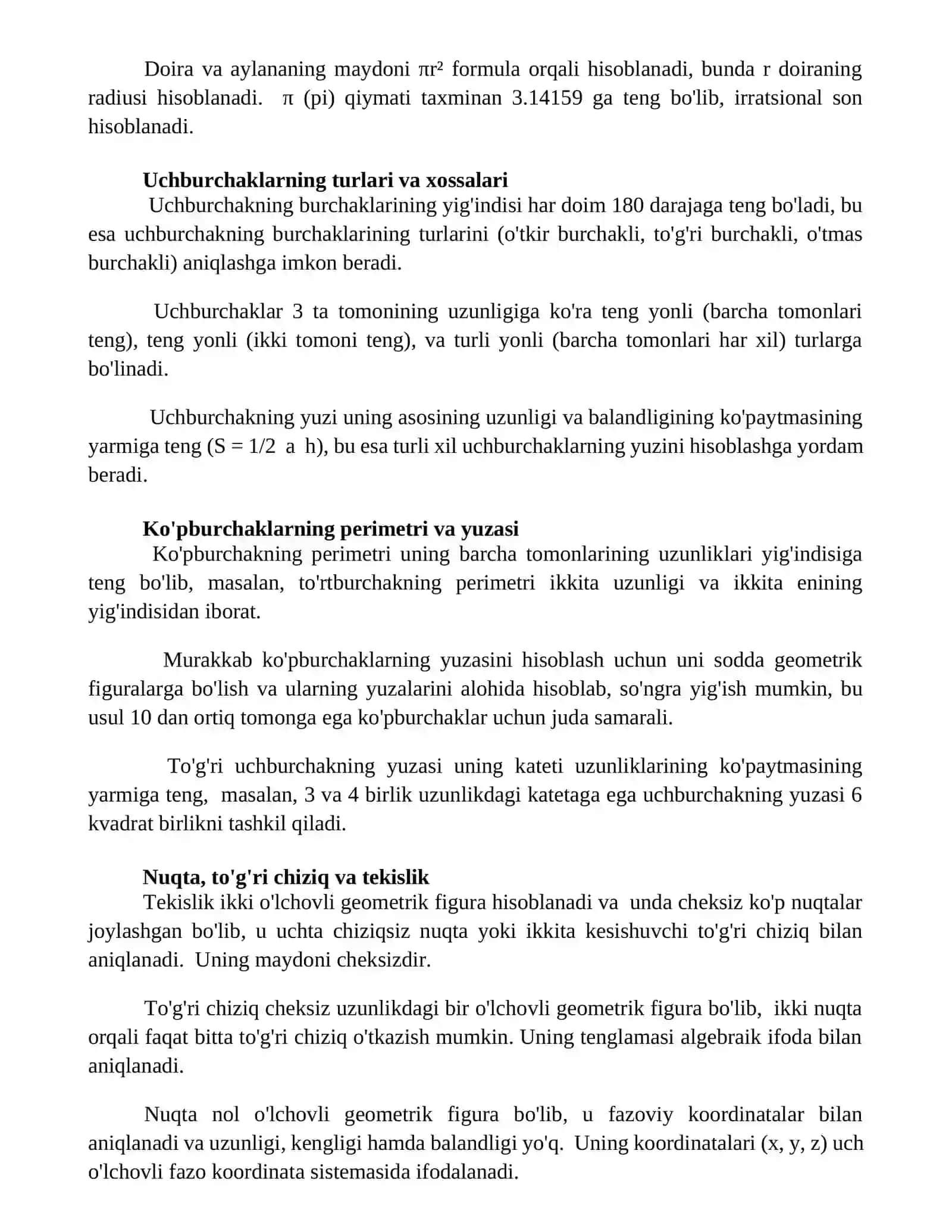 Geometrik figuralar 3