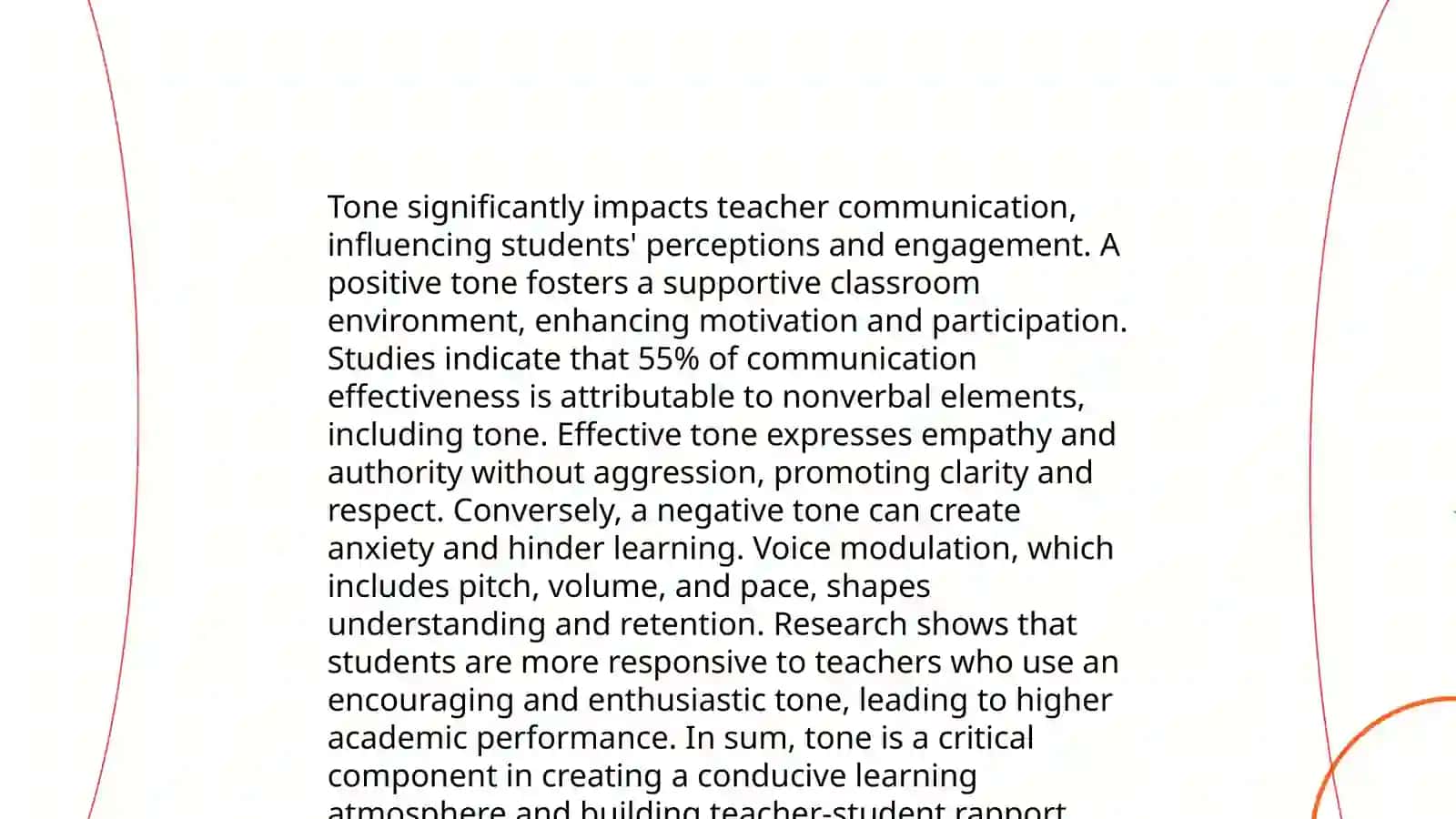 TEACHER’S SPEECH AS A COMMUNICATIVE TOOL 3