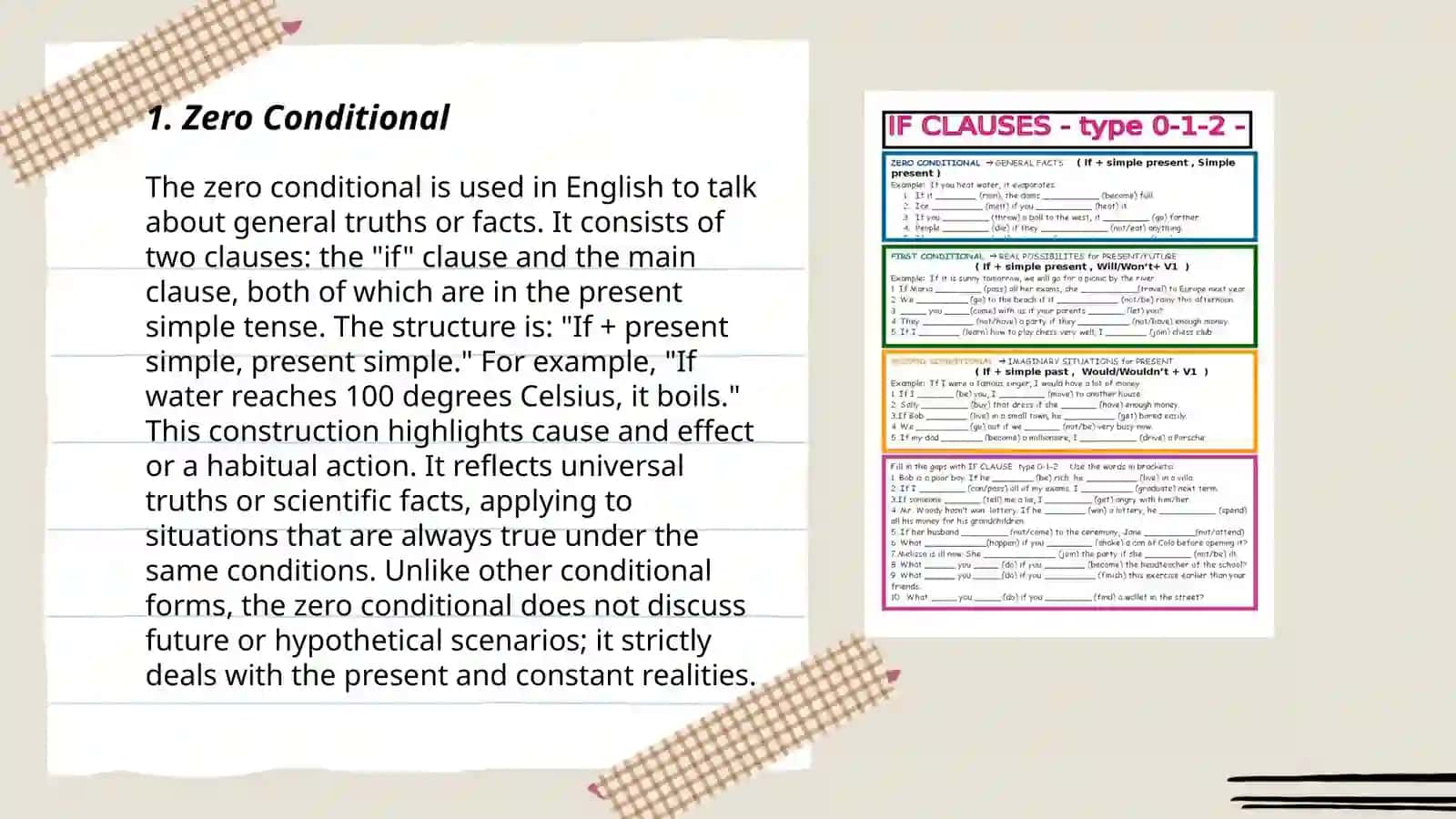 Types of conditionals 3