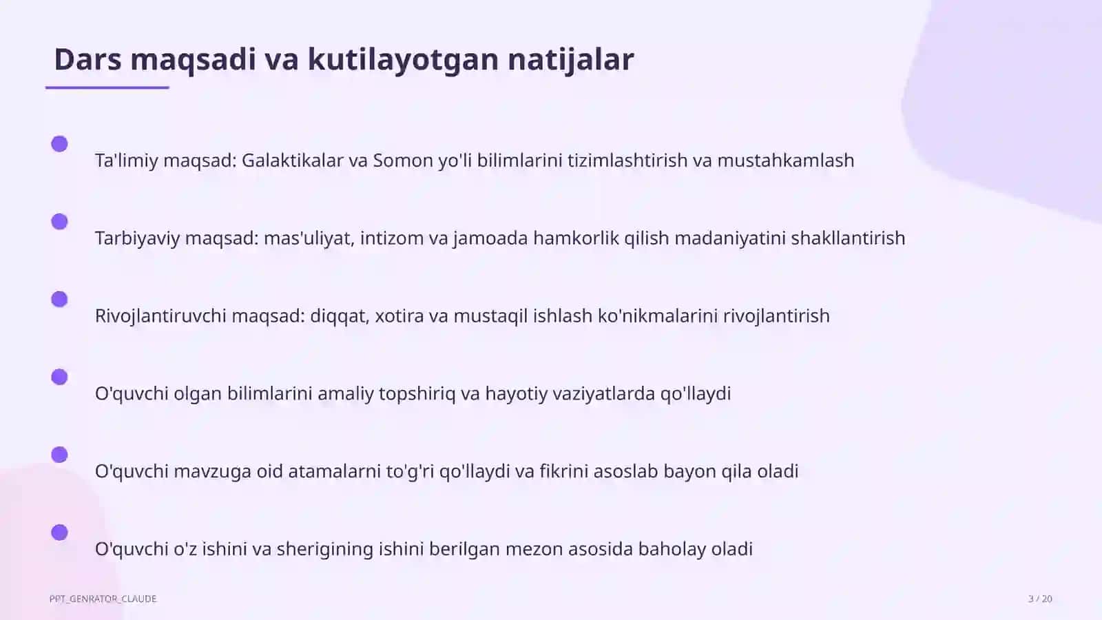 Galaktikalar va Somon yo'li (11-sinf) 3