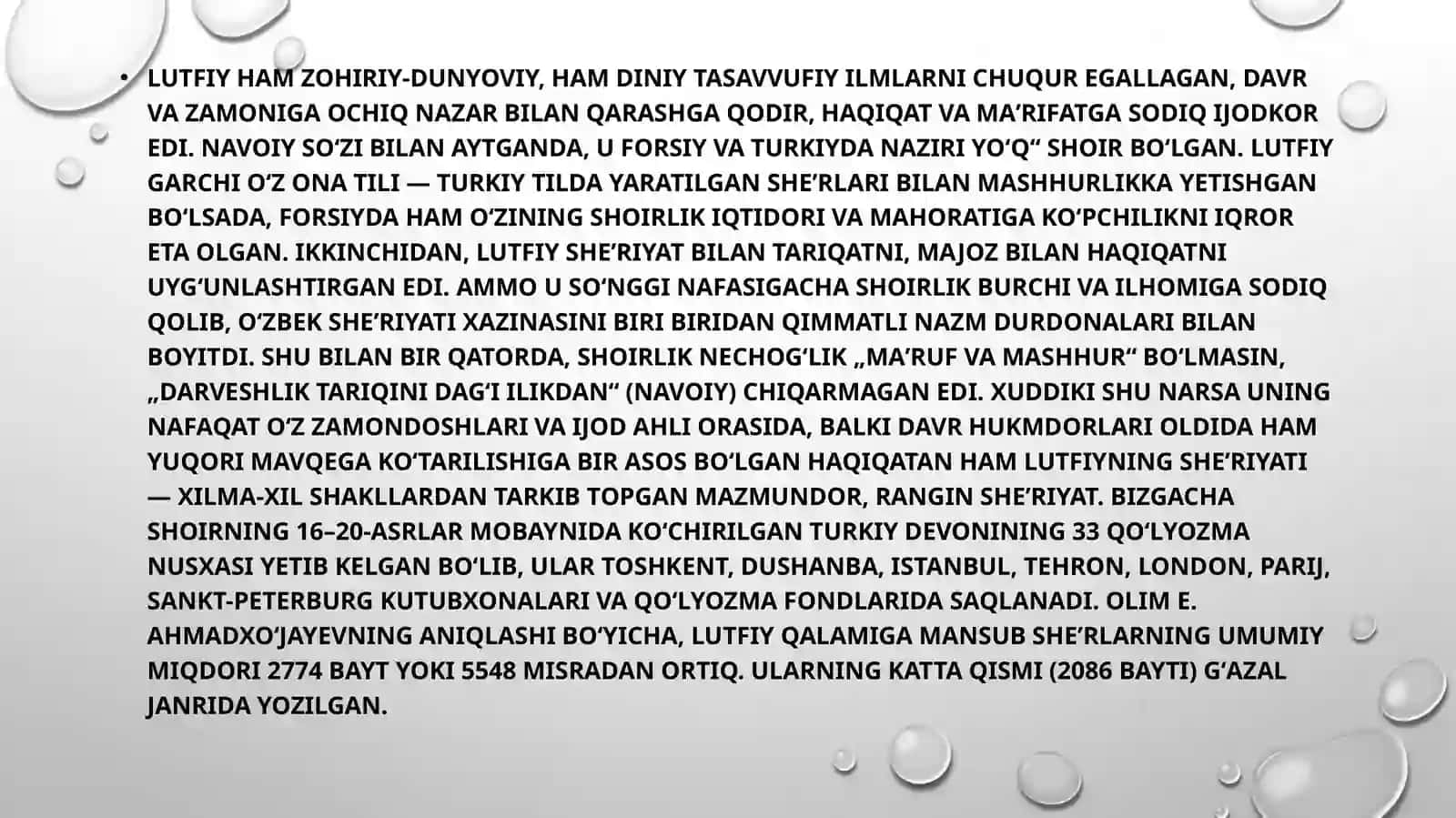 Lutfiy (1366-yil, Hirot – 1465-yil) 3