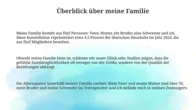 Meine Familie 3