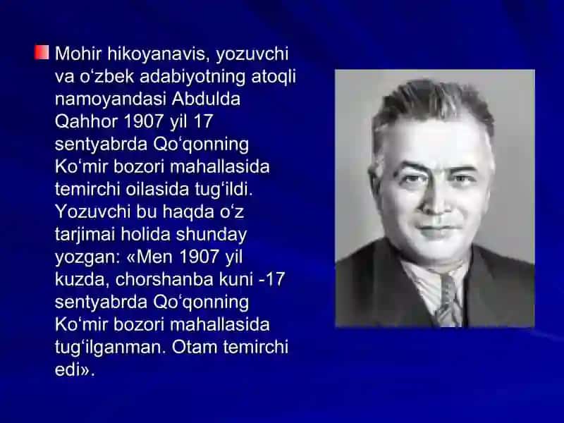 Abdullo Qahhor 3