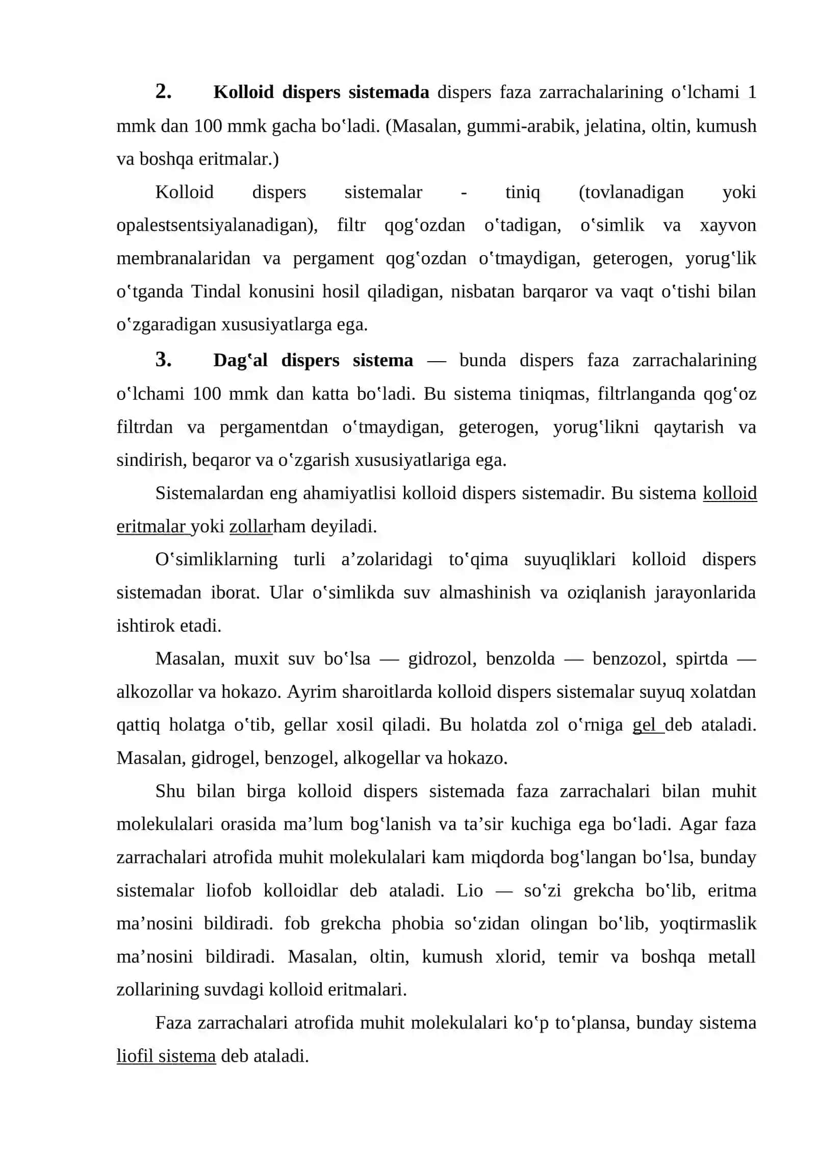 Neftning kolloid xossalari 3